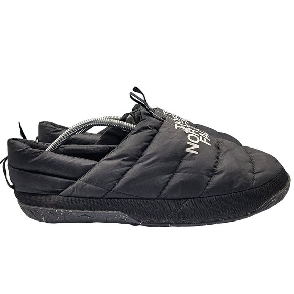 The North Face Nuptse Mule Slippers Mens 12 Black Comfort Lined - NF0A5G2F main image 8